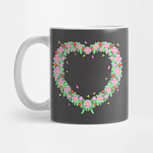 Heart flowers Mug